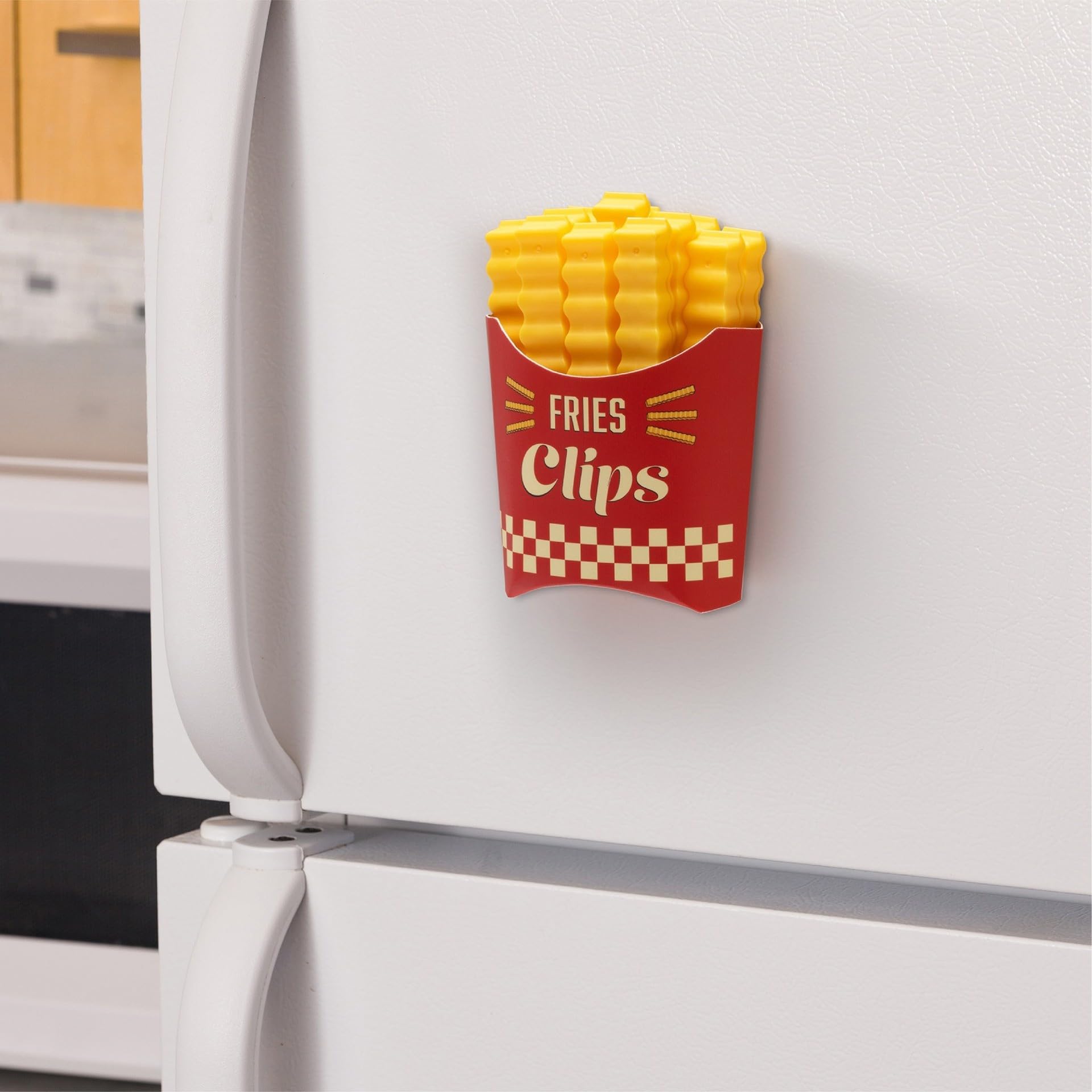 大特価⭐️フードクリップ 食品用 マグネット付き 食品収納 キッチン まとめ売り Amazon｜キッチンクリップ マグネット 袋止めクリップ フライドポテト